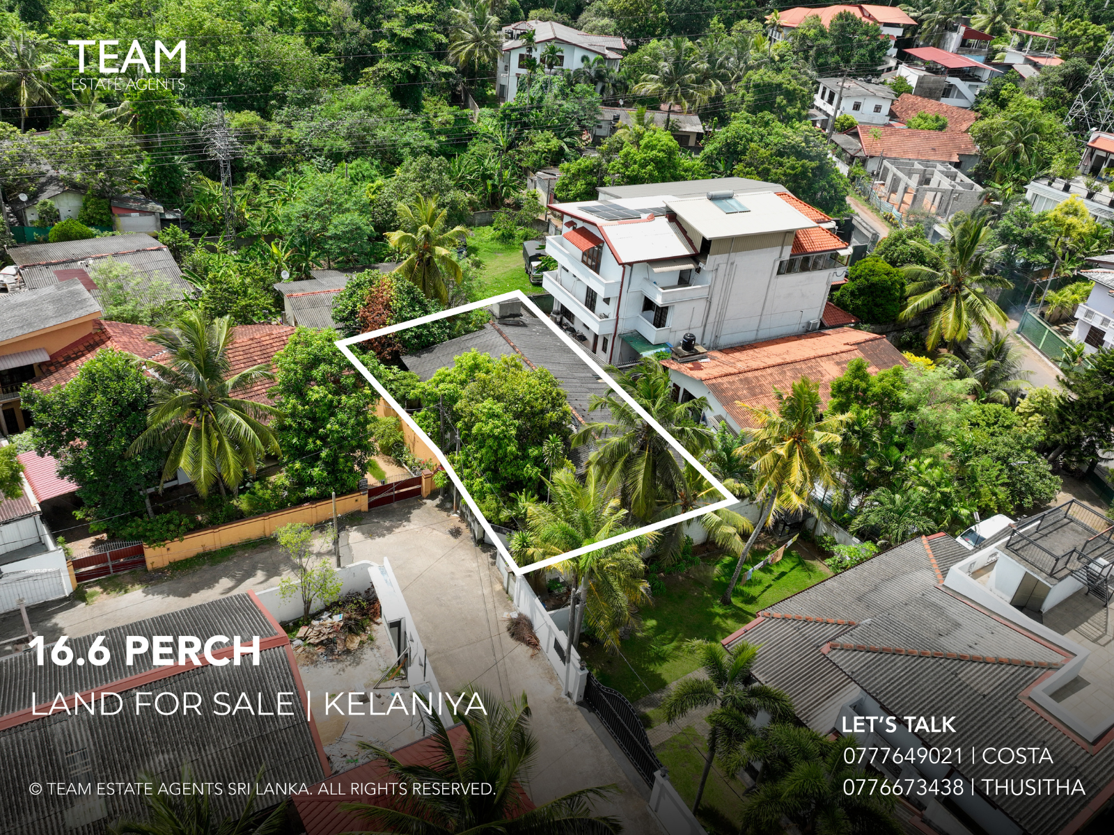 Land for Sale in Kelaniya | 16.6 Perches